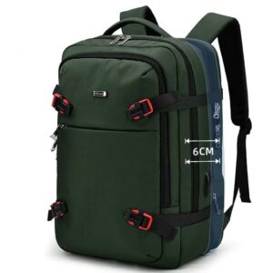 Mochila moderna expansível de grande capacidade para computador