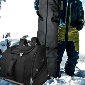 Mochila impermeável de grande capacidade para botas, pranchas de snowboard ou skis