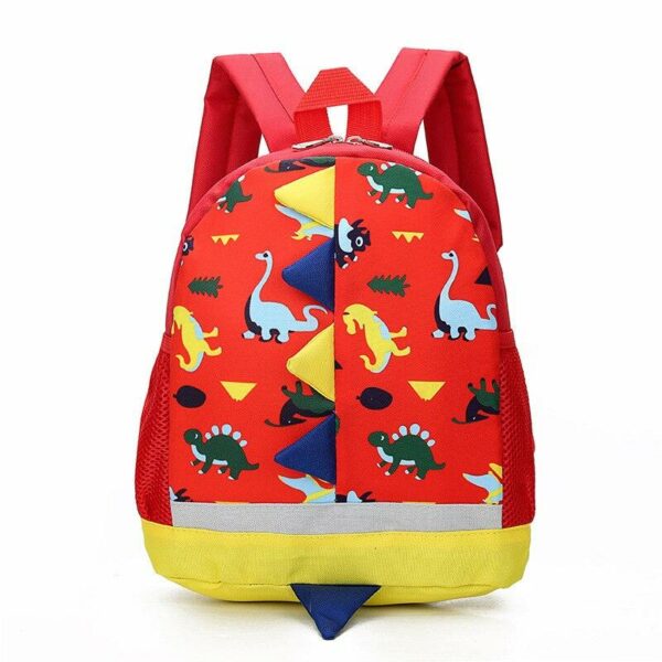 Mochila para crianças com estampado de dinossauro