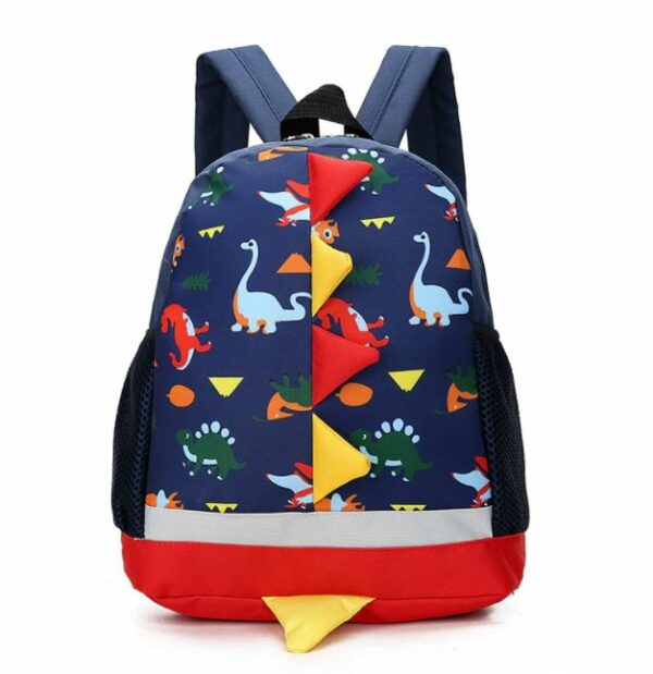 Mochila para crianças com estampado de dinossauro