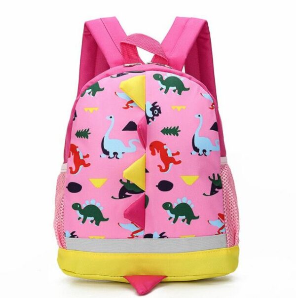 Mochila para crianças com estampado de dinossauro