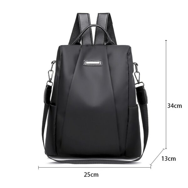 Mochila oxford antirroubo elegante para mulher