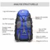 Mochila de caminhada 50L