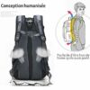 Mochila de caminhada 50L