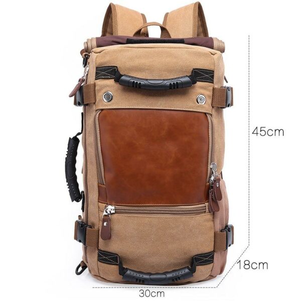 Mochila de viagem masculina