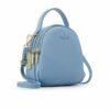 Mochila pequena com fecho de correr para mulher