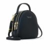Mochila pequena com fecho de correr para mulher