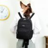 Mochila para mulher em tecido macio e material resistente