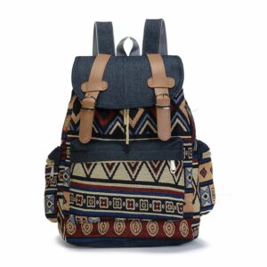 Mochila étnica vintage