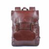 Mochila de pele sintético vintage