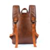 Mochila de pele sintético vintage