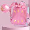 Mochila de unicórnio rosa para meninas