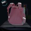 Mochila de unicórnio rosa para meninas