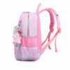 Mochila unicórnio cor-de-rosa para menina