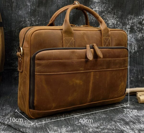 Sac cartable homme style vintage 5