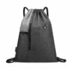 Sac à dos sport deux tons à cordon 8